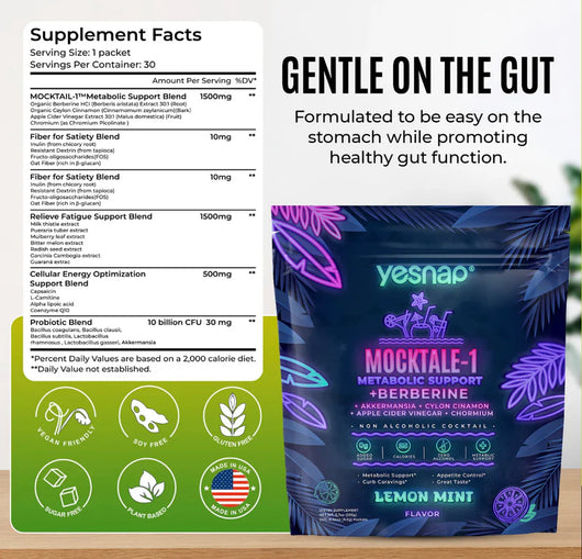 MOCKTALE-1™ GLP-1 Metabolic Burner